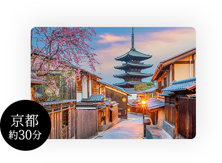 京都　約30分