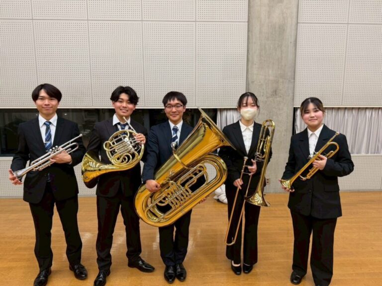 吹奏楽部のメンバーが、「大阪芸術大学アンサンブルコンテスト」において『金賞』を受賞しました。 | 大和大学