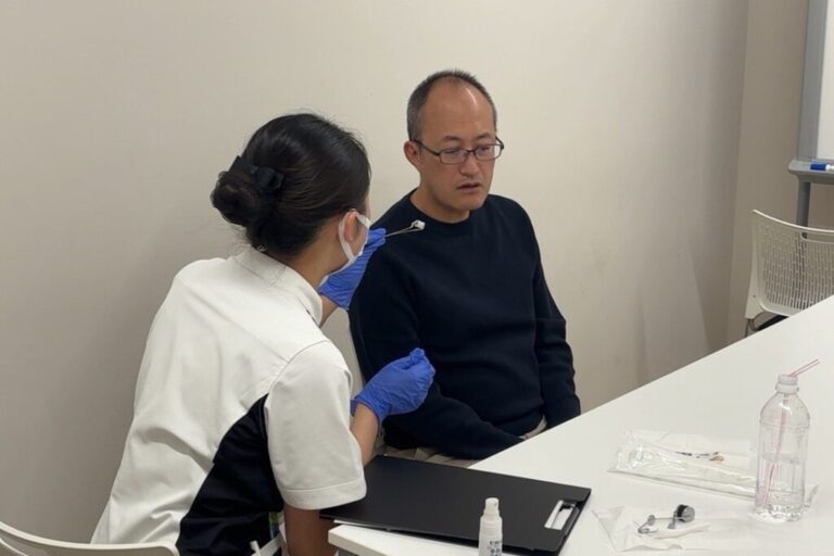 <保健医療学部>2025年度 言語聴覚専攻2年生を対象とした「客観的臨床能力試験(OSCE)」を実施しました。 | 大和大学