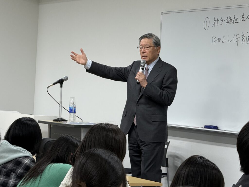 2026年度＞田野瀬総長による新入生向けの特別講義が開始されました